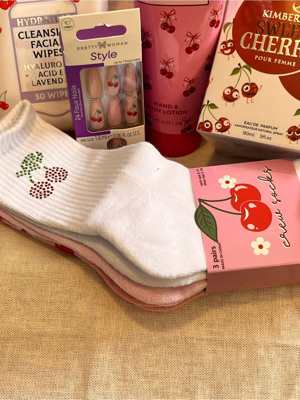 Sweet Cherry & Blooms & Bows Cherry Crush Bundle - Picture 7 of 9